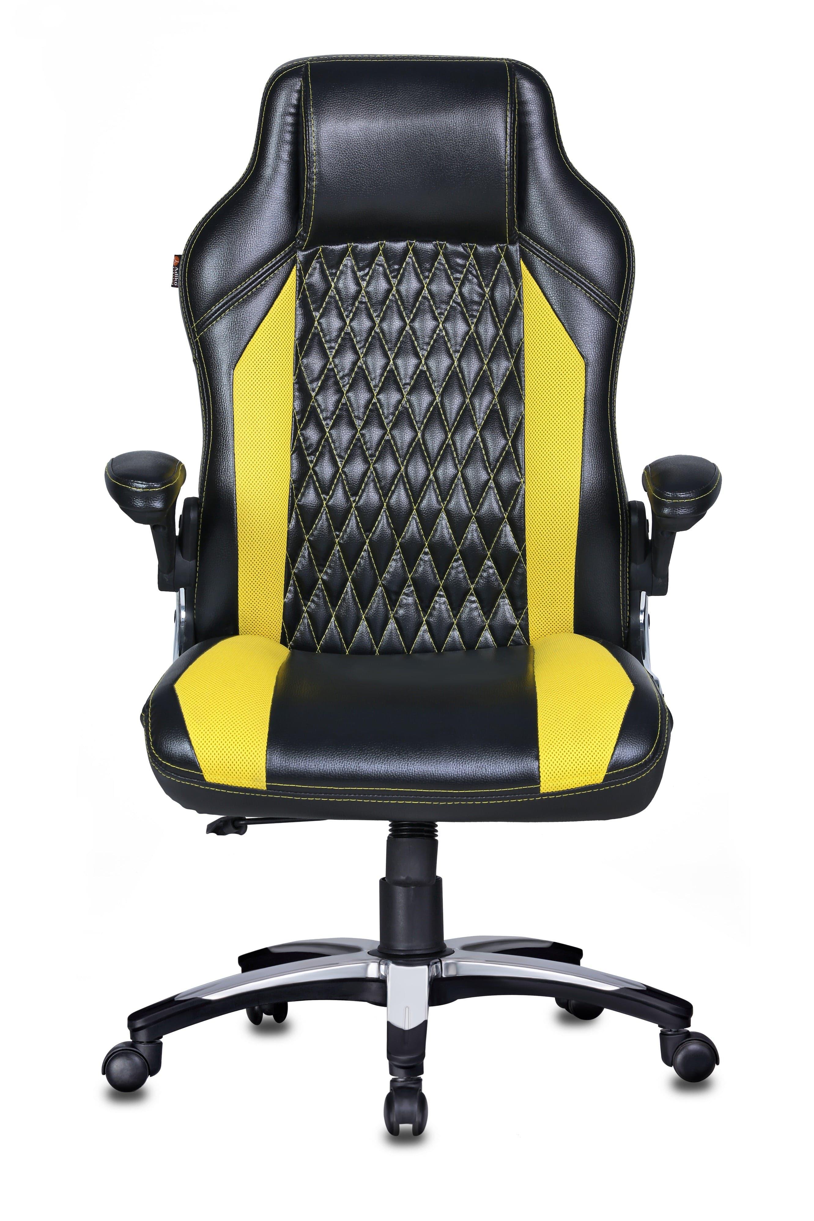 Smart Executive Chair in Black Colour by Adiko Systems - Ouch Cart