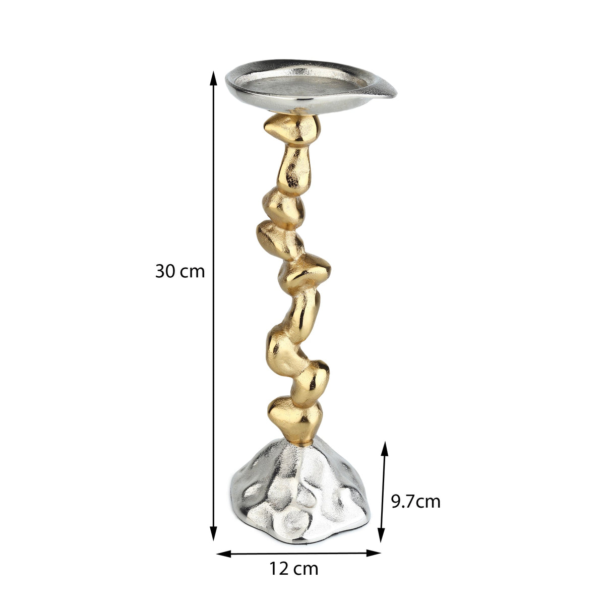 Stones Orivia Candle Holder Large M.M.I. OVERSEAS