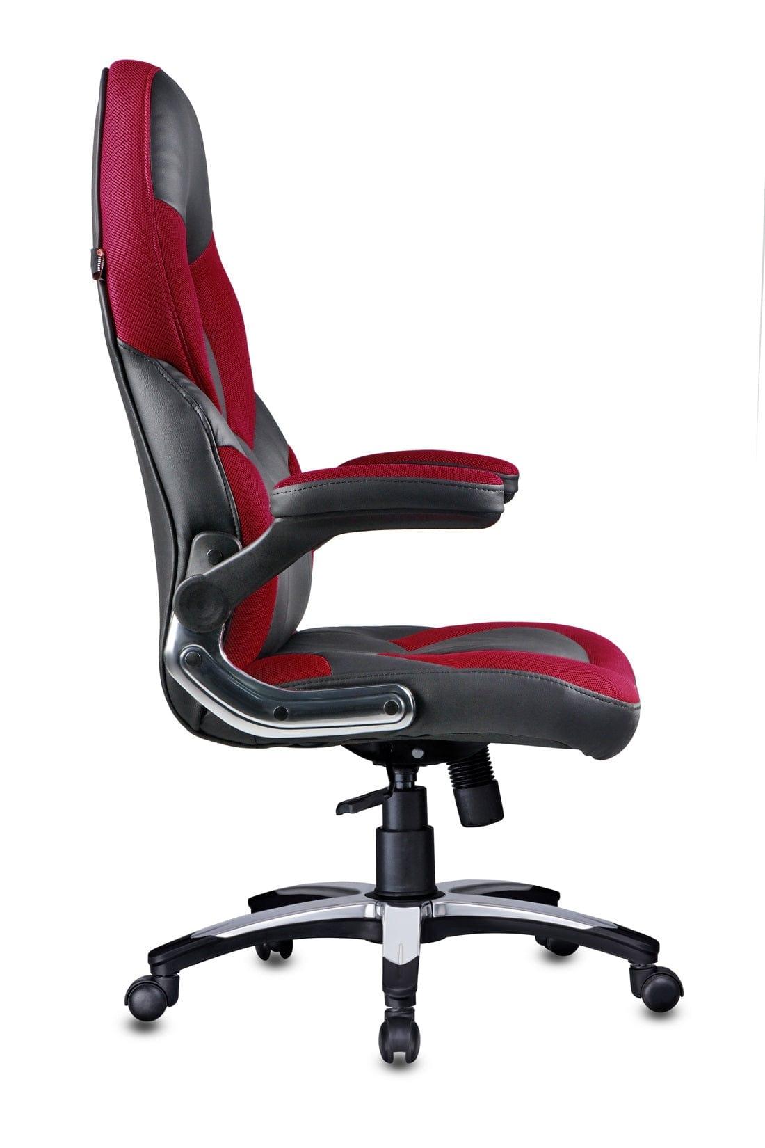 Stylish Designer chair in Black / Red - Ouch Cart