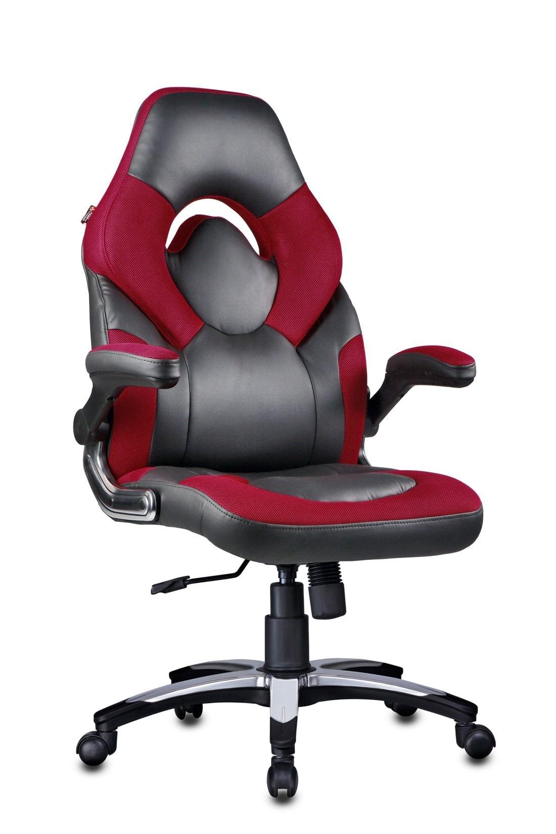 Stylish Designer chair in Black / Red - Ouch Cart