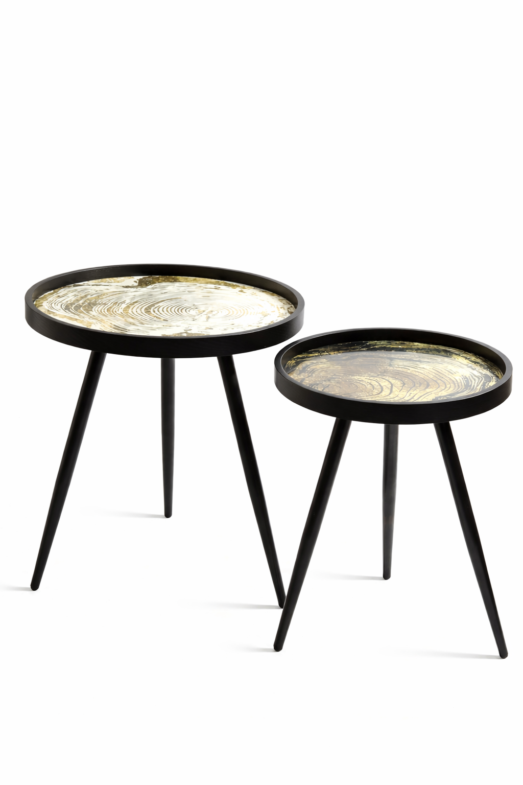 Oakveil Black Table Set of 2