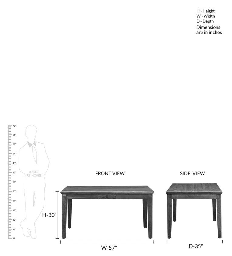 Sheesham Wood 6 Seater Dining Set In Provincial Teak Finish - Ouch Cart