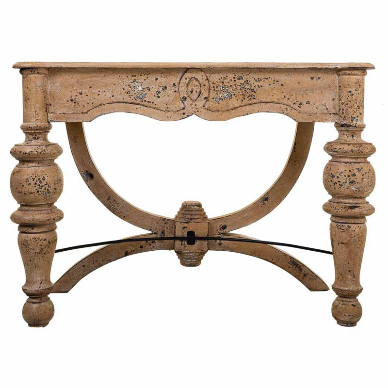 Delilah Solid Wood Console Table Ouch Cart