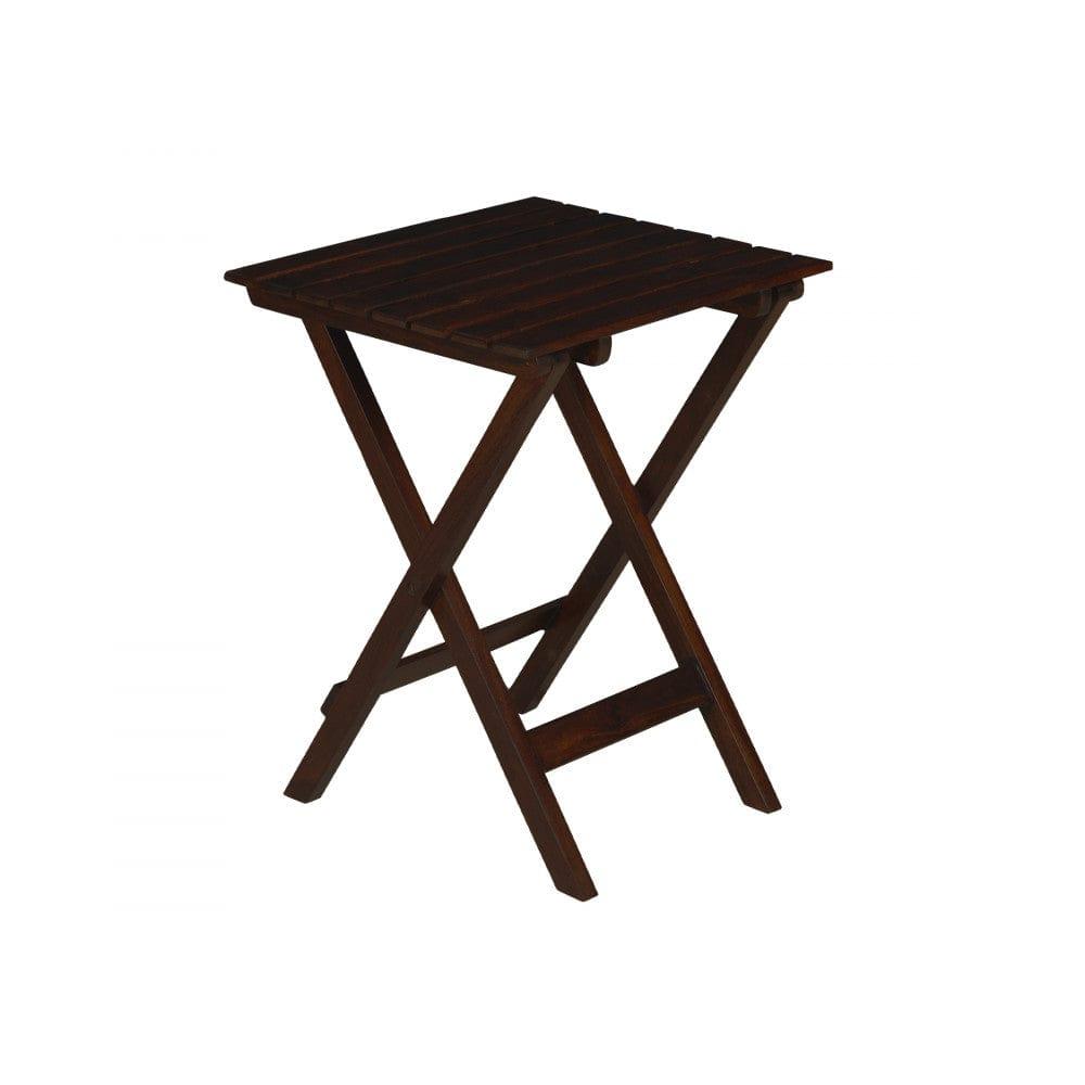 Table (Walnut) | Side table | Corner table | Chess Table | Laptop Table | Sofa table - Ouch Cart
