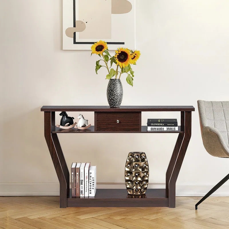 Scarlett Elegance Console Table: A Timeless Touch of Sophistication" Ouch Cart