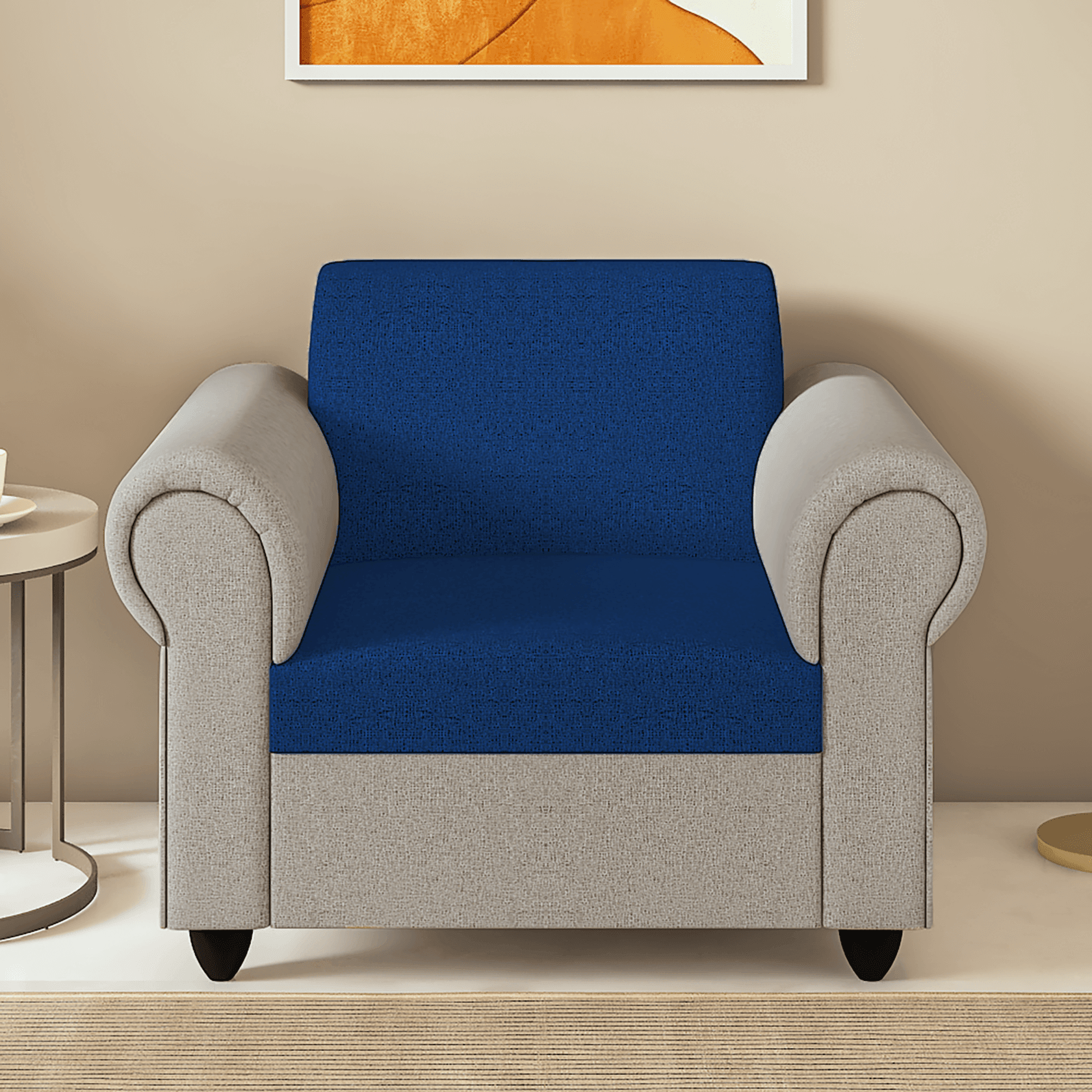 Snugy PU Foam And Gaze Spring Sofa Set - Ouch Cart