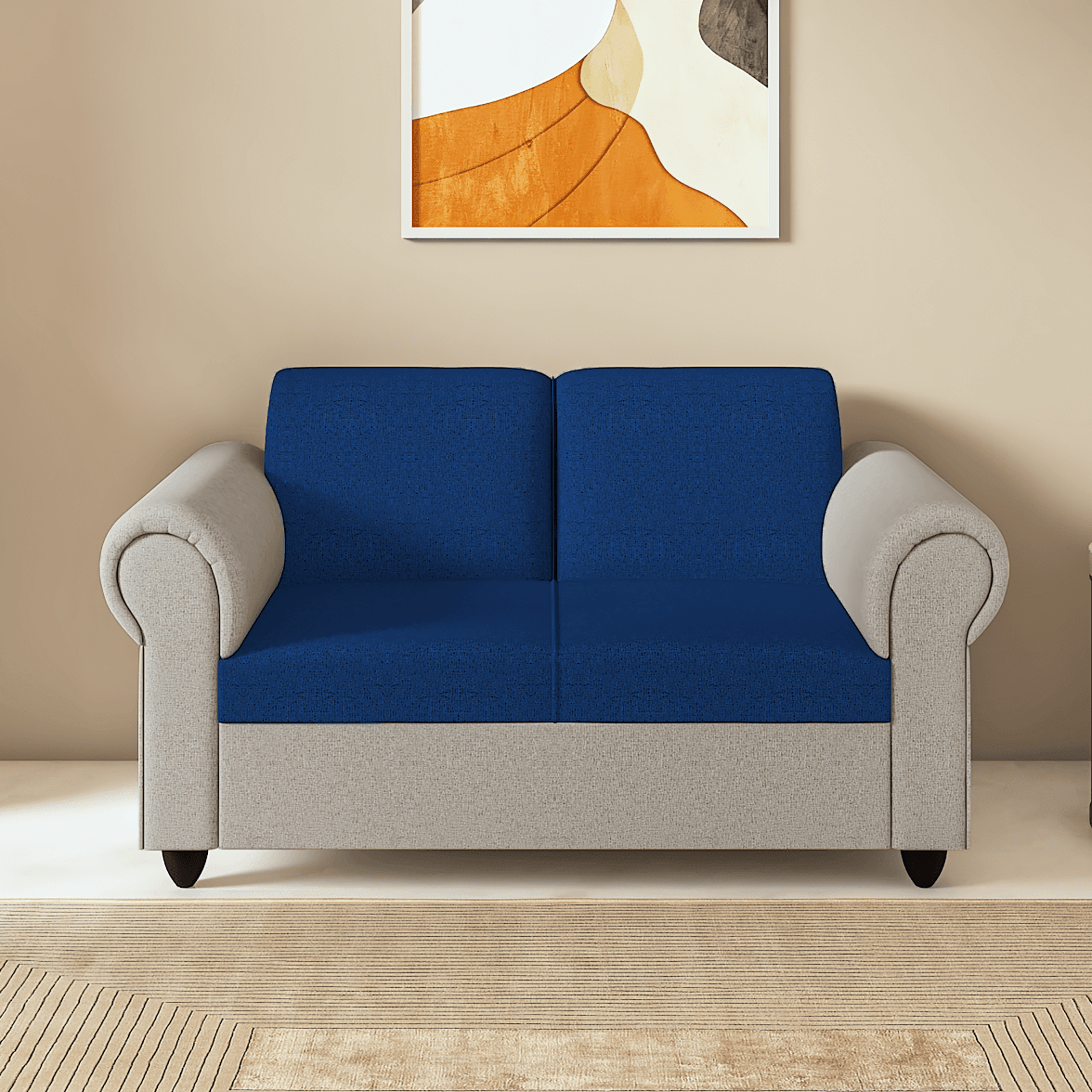 Snugy PU Foam And Gaze Spring Sofa Set - Ouch Cart