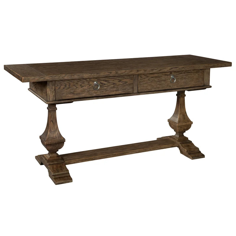 Moe Solid Wood Console Table Ouch Cart