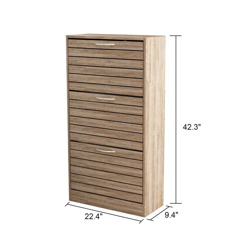 Manufactured Wood Shoe Rack ouch cart