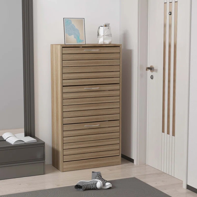 Manufactured Wood Shoe Rack ouch cart