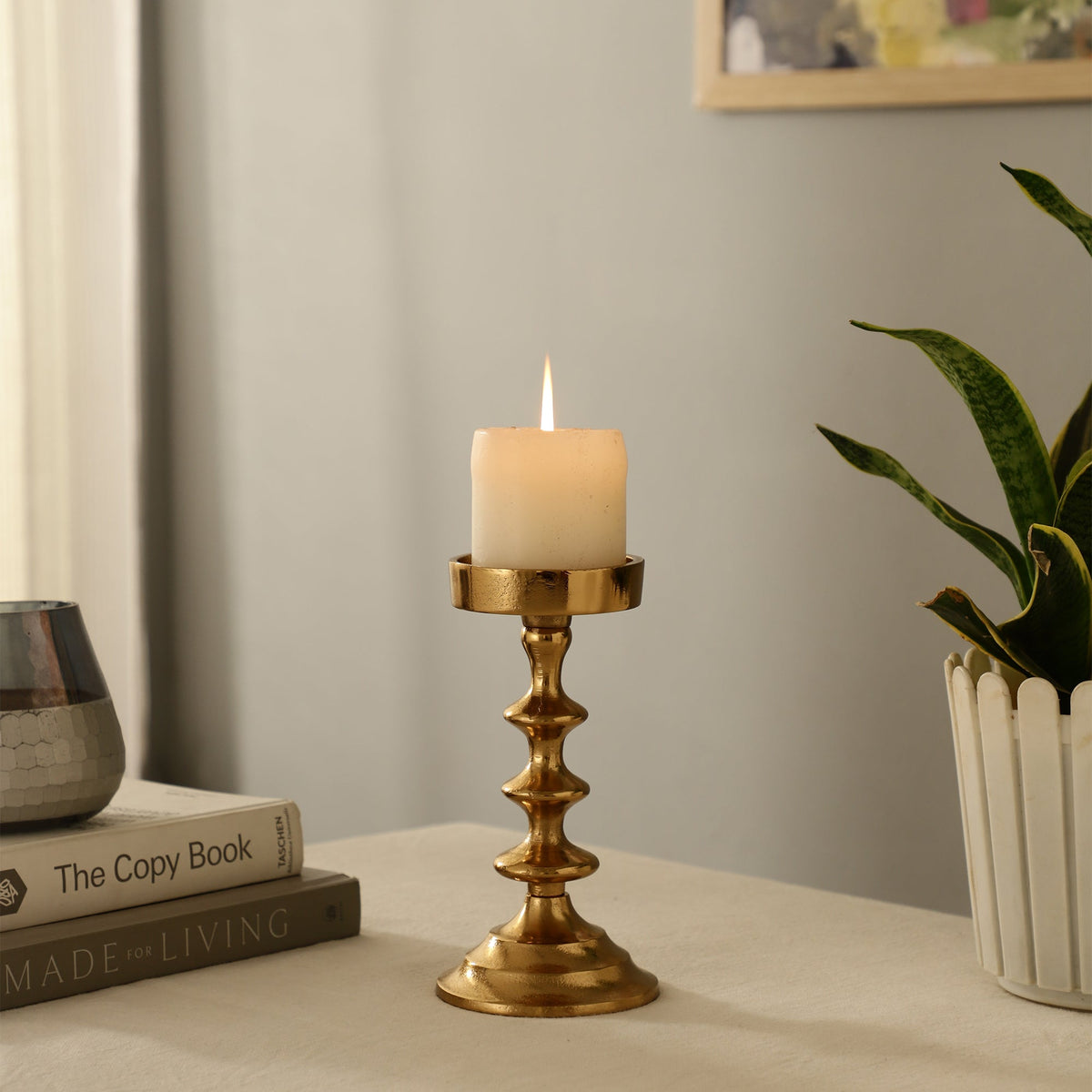 Ebon Whisper Candle holders M.M.I. OVERSEAS