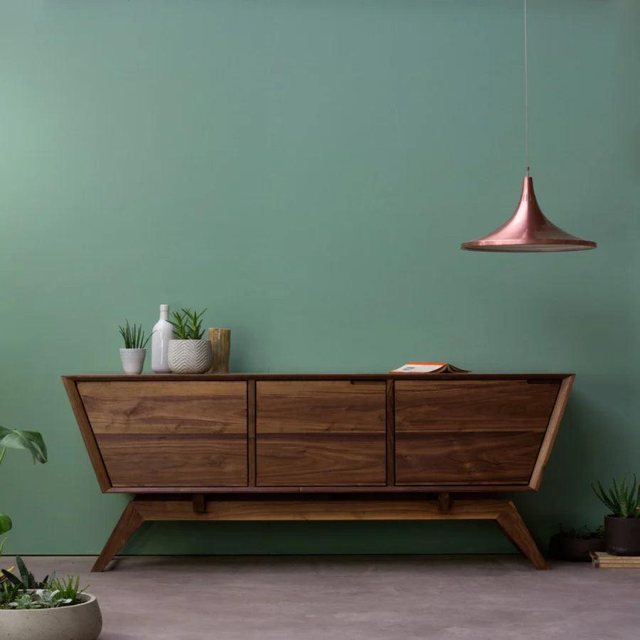 AMERICAN BLACK TEAK WOOD WALNUT CABINETS SIDEBOARDS - Ouch Cart