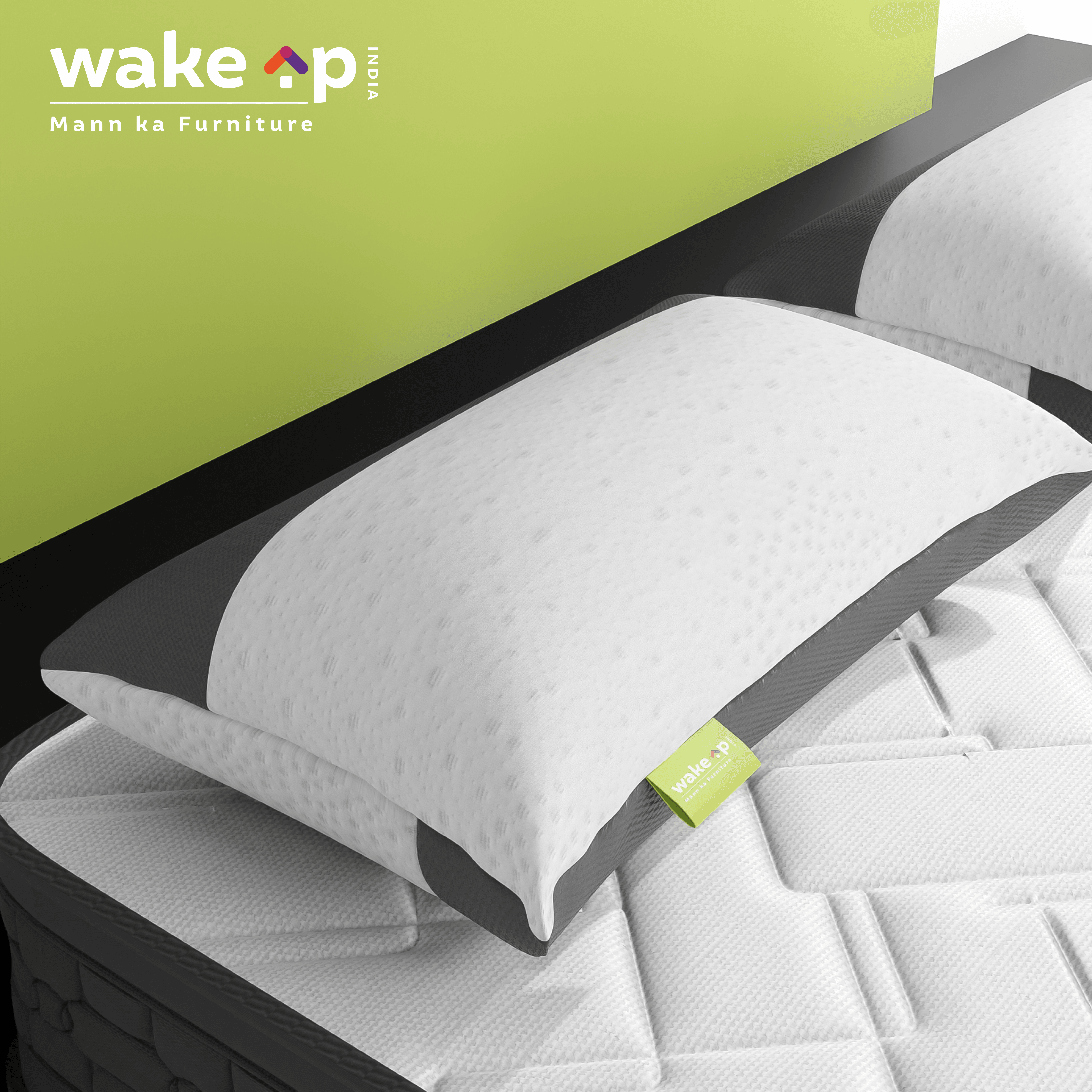 Beta Rest Fibre Pillow In White - Ouch Cart