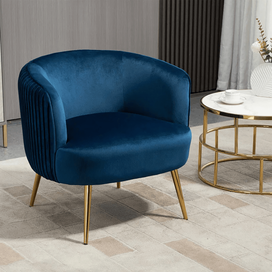 LEISER ACCENT CHAIR - Ouch Cart