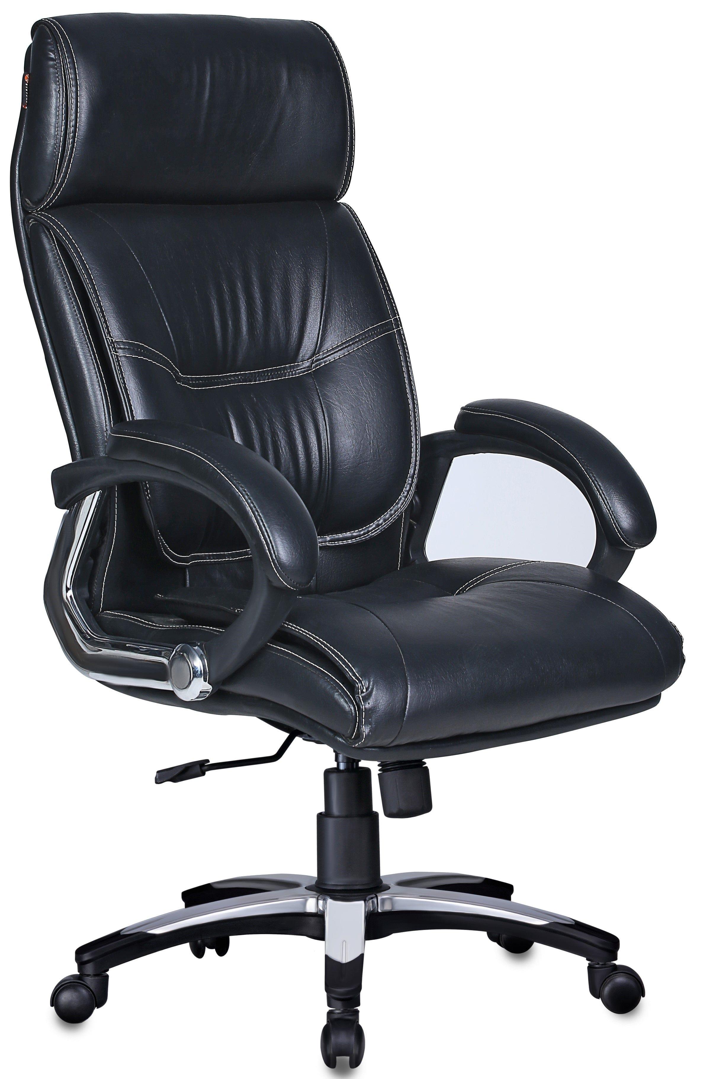 Elegant Executive Chair in Black Colour by Adiko Systems - Ouch Cart
