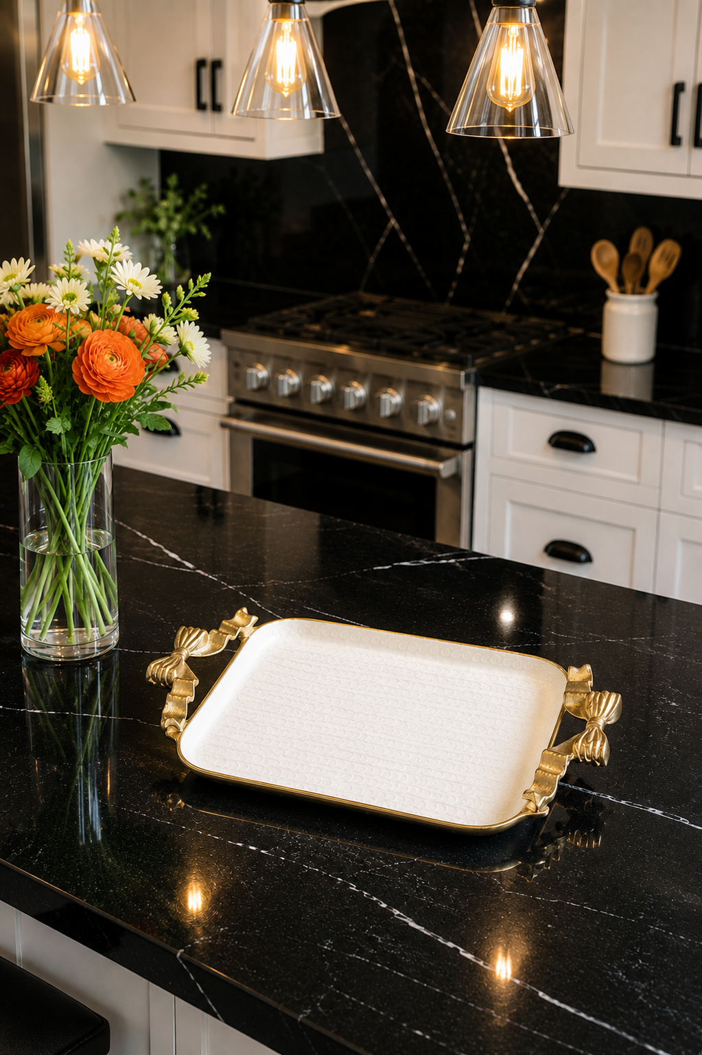 Avelion Ivory Pearl Large Tray