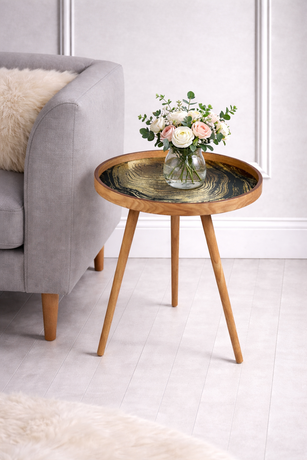 Oakveil Brown Table Large M.M.I. OVERSEAS