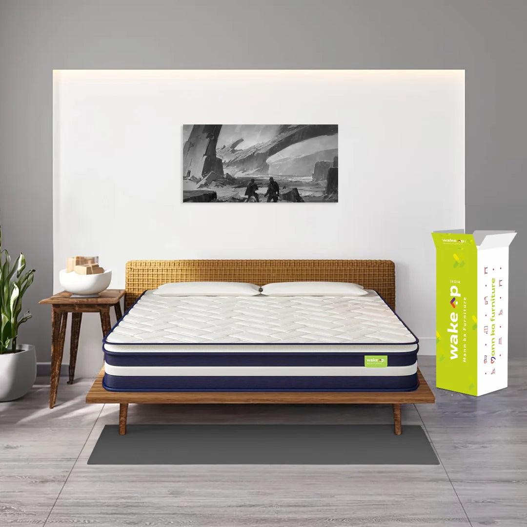 Smart Tech Pillow Top Hybrid Orthopedic Memory Foam and Pocket Spring Mattress - King