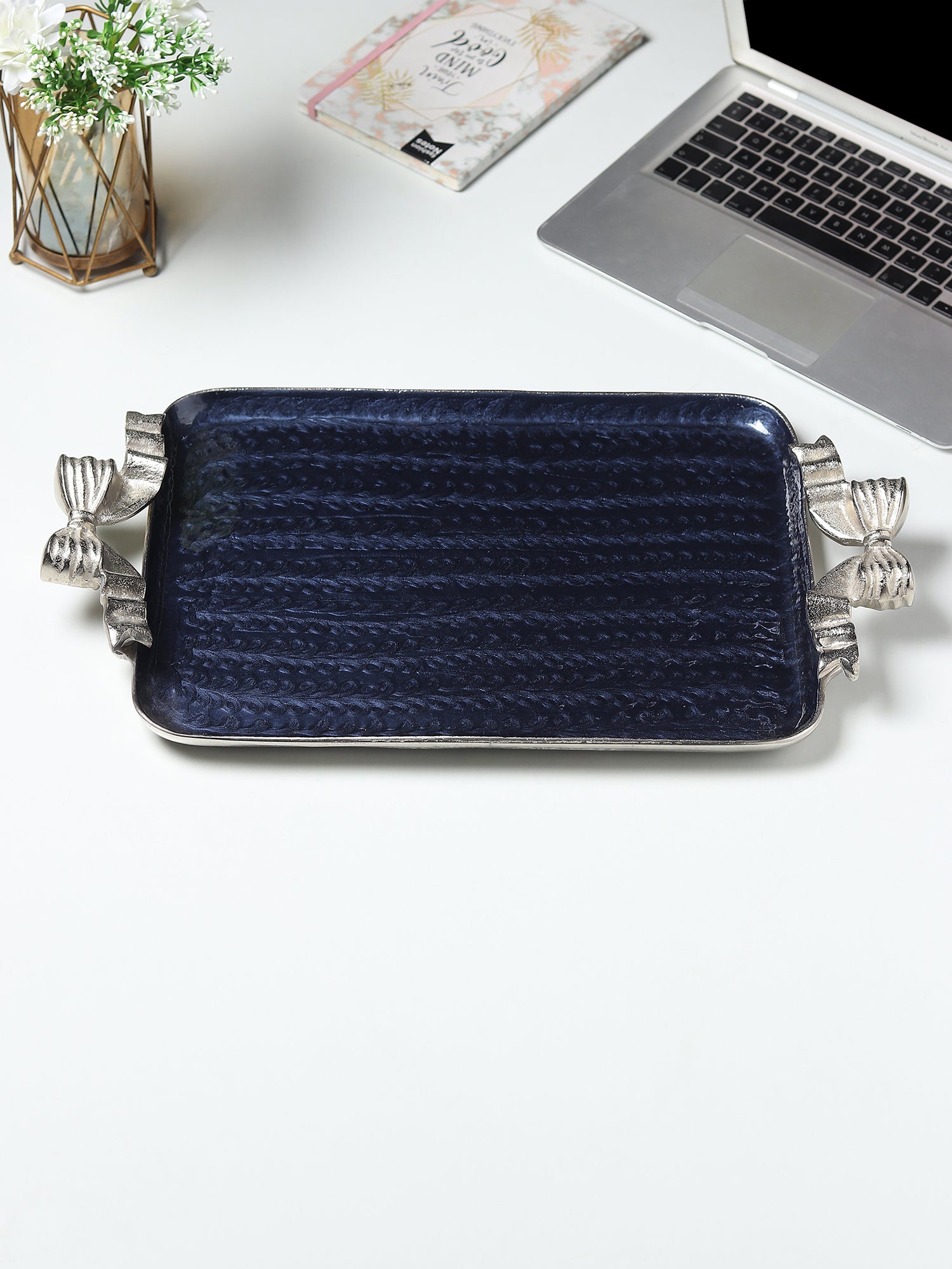 Dravelion Blue Pearl Large Tray
