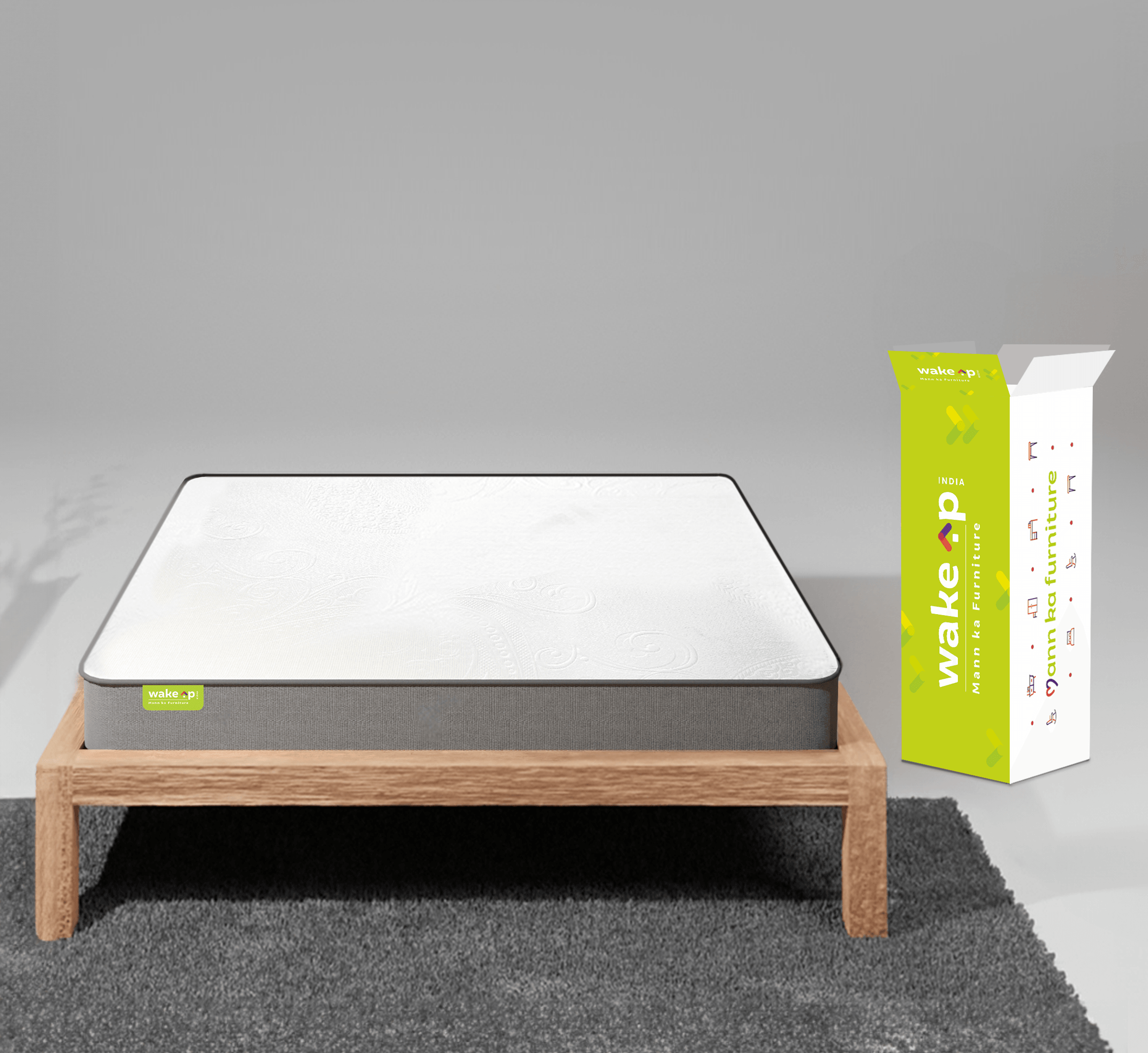 PureLuxe Latex Mattress In White - Ouch Cart