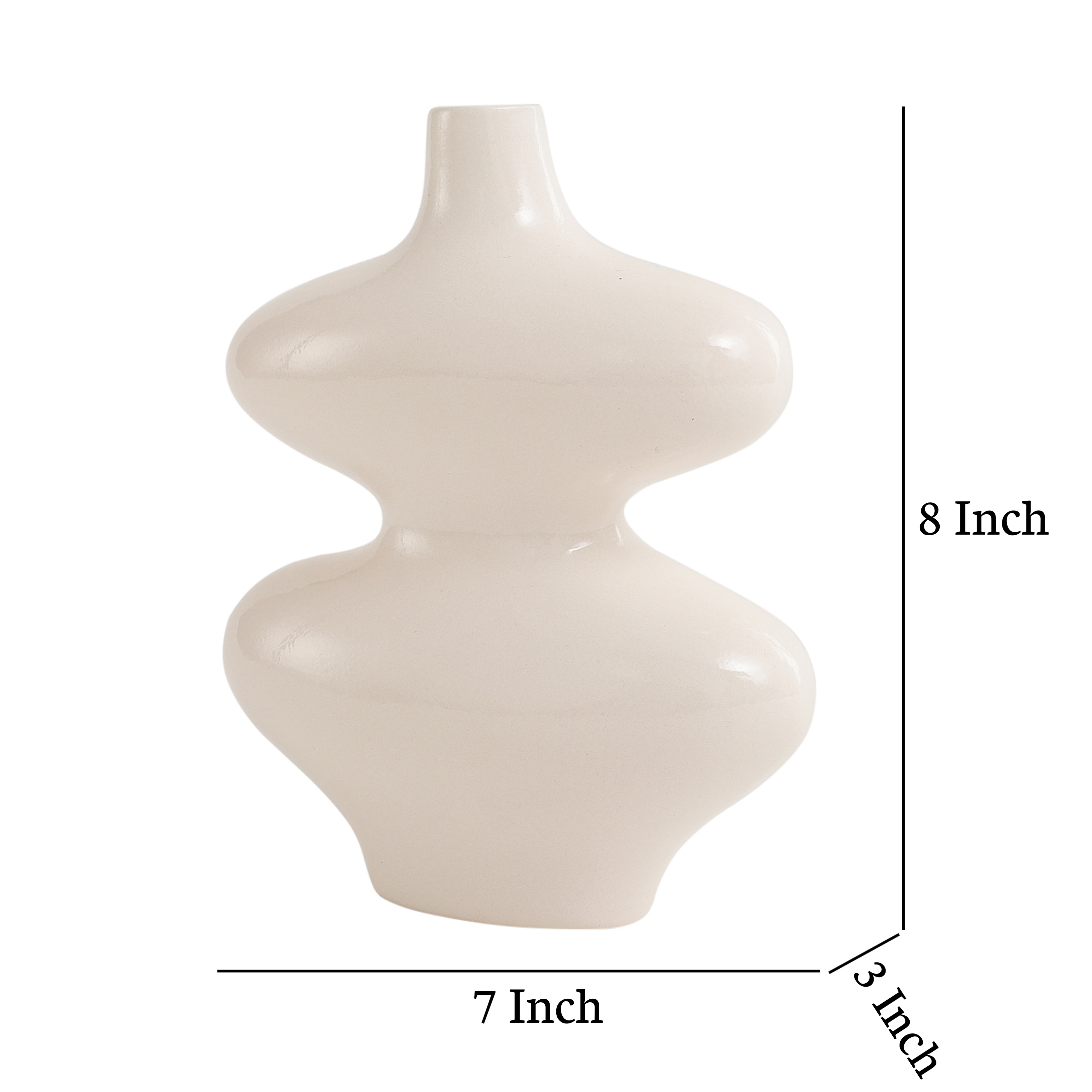 White vase | Flower vase | Flower pot