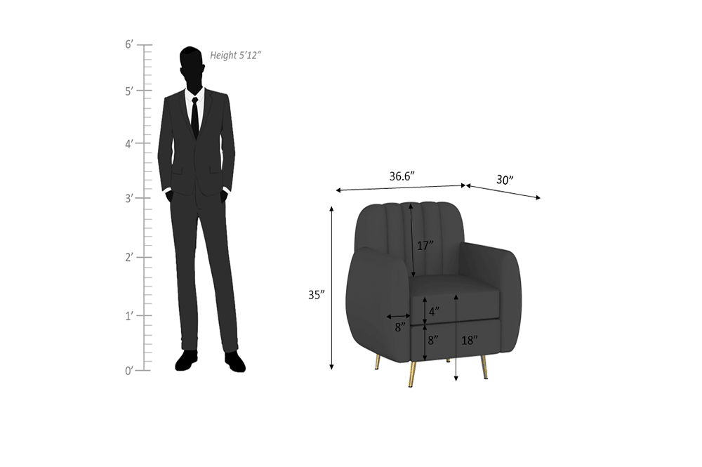 Hazy High Density Foam Sofa Set - Ouch Cart