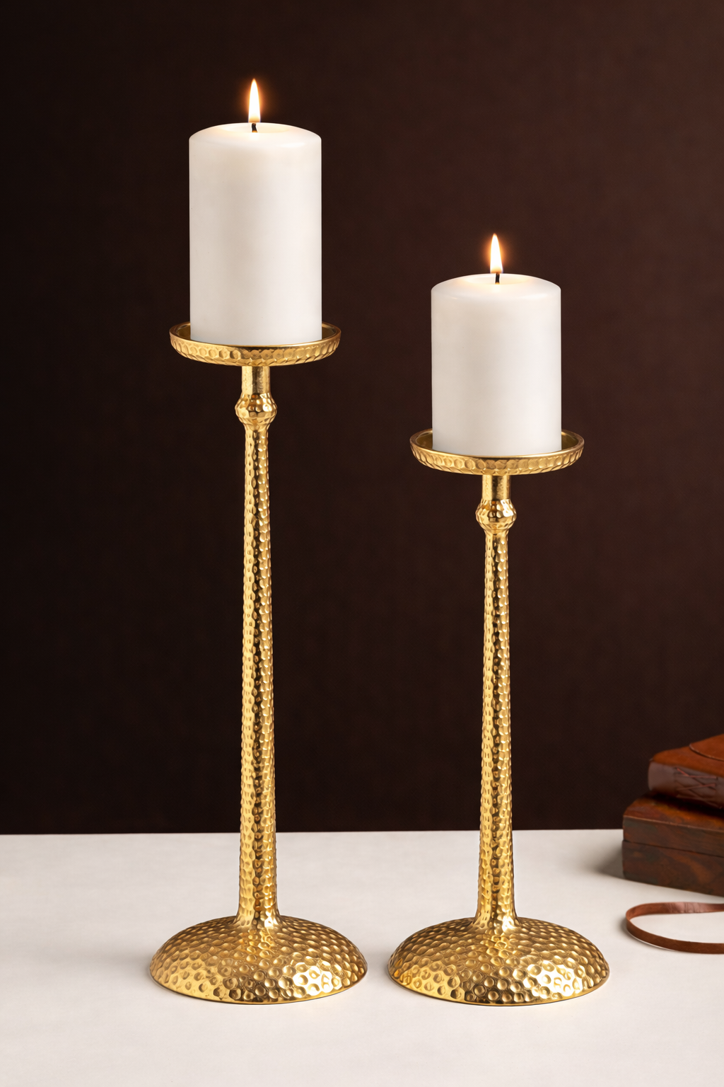 Harrington set of 2 candle holders