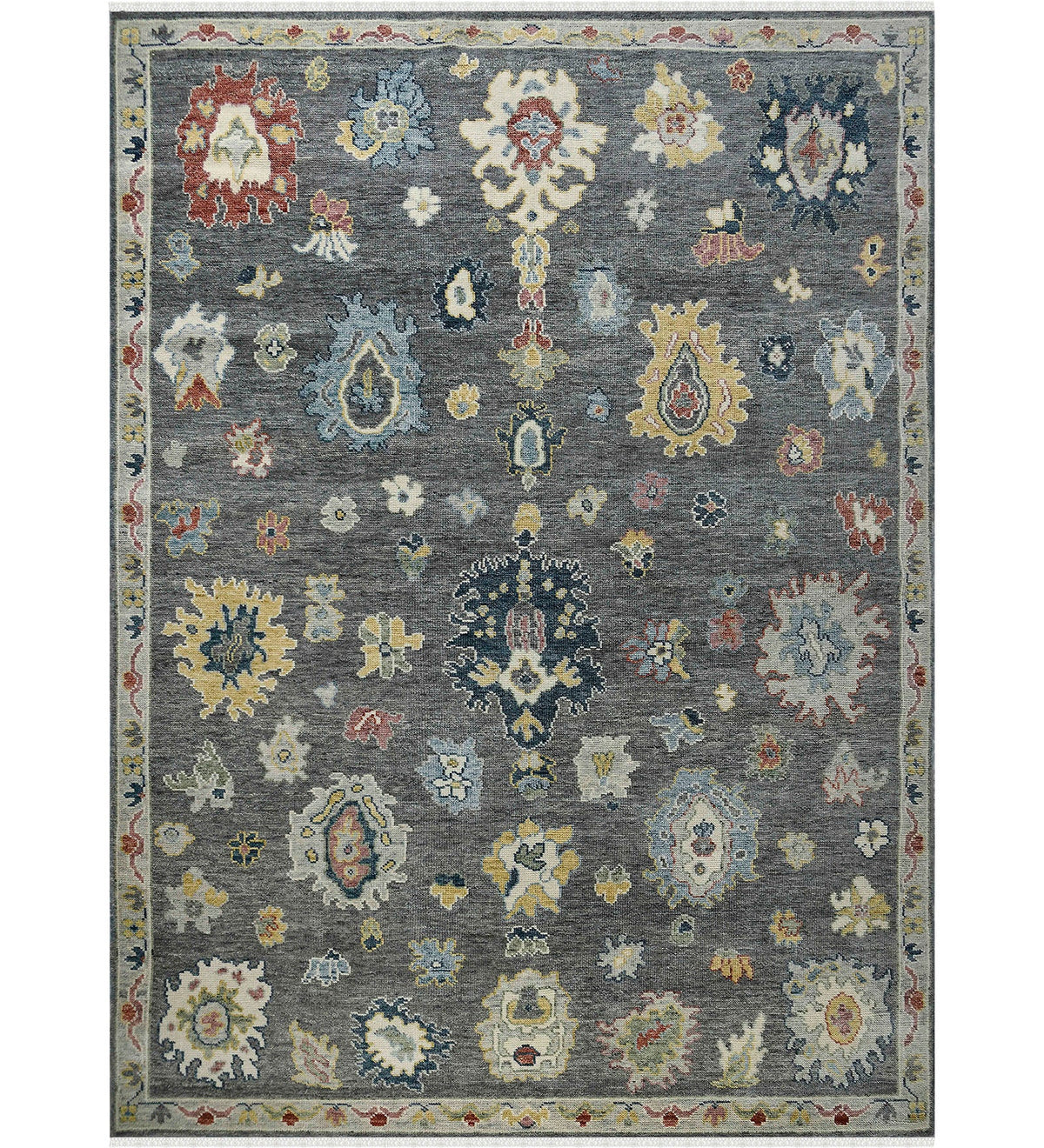 Jaigarh Traditional Pattern Hand Knotted Rectangle Anti-Skid Designer Carpet, Area Rug For Bed Room, Living Room - 9'X12' Saraswati Global