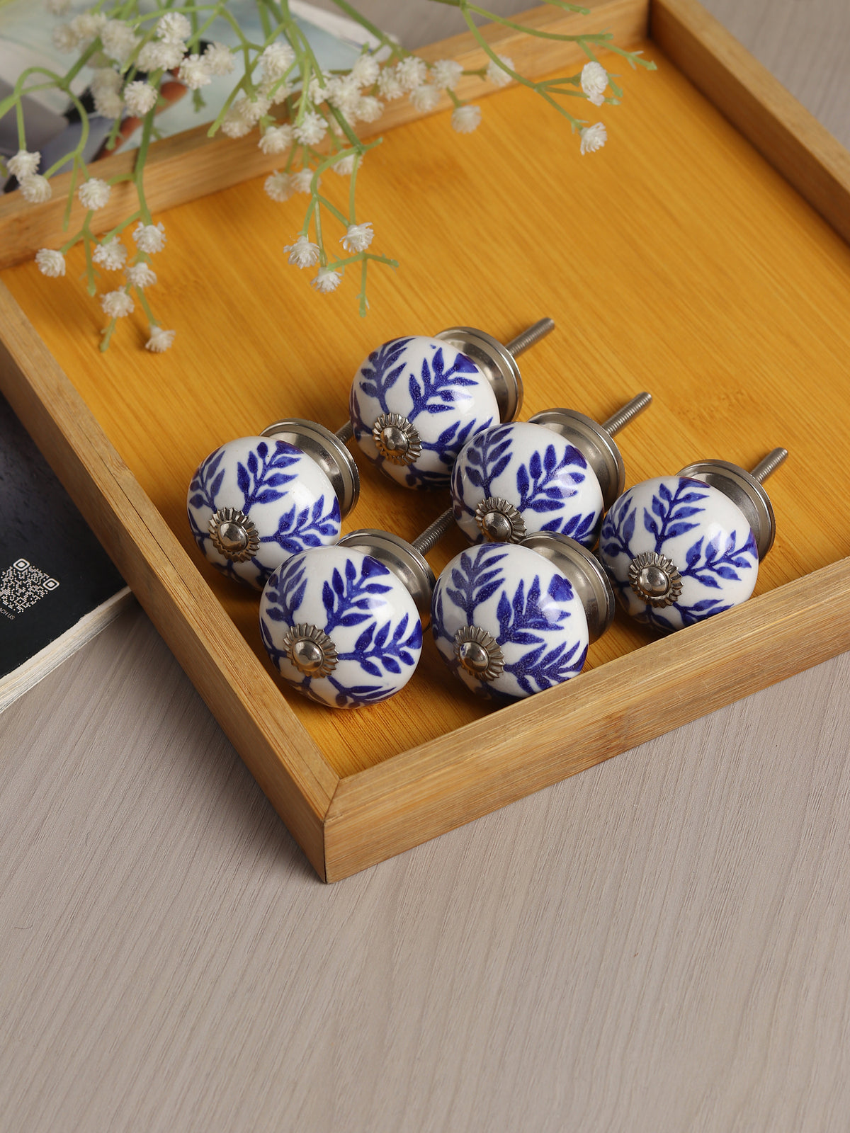 Ink Petal Knob set of 6 - OUCHCART