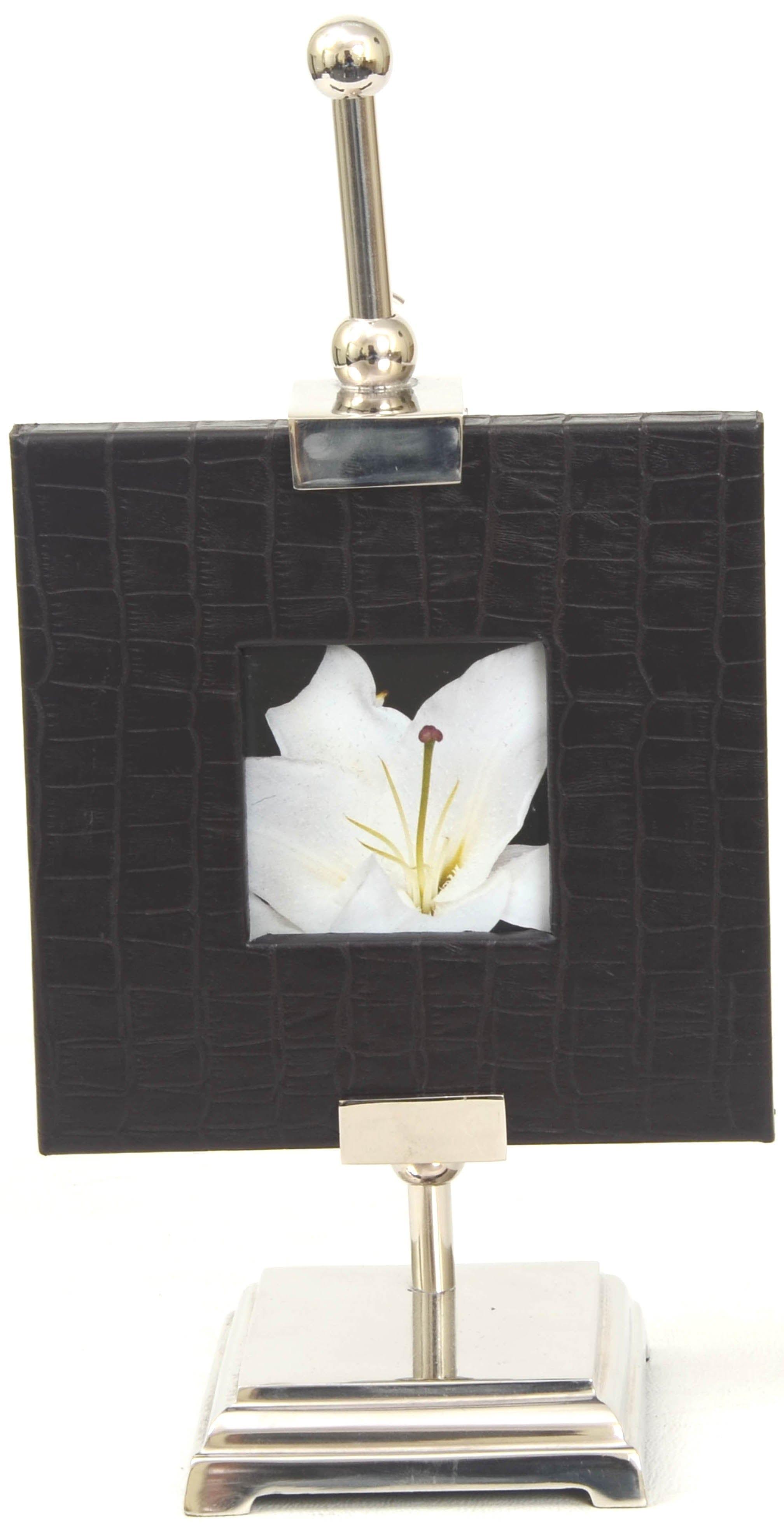 Black Leather Picture frame - Ouch Cart