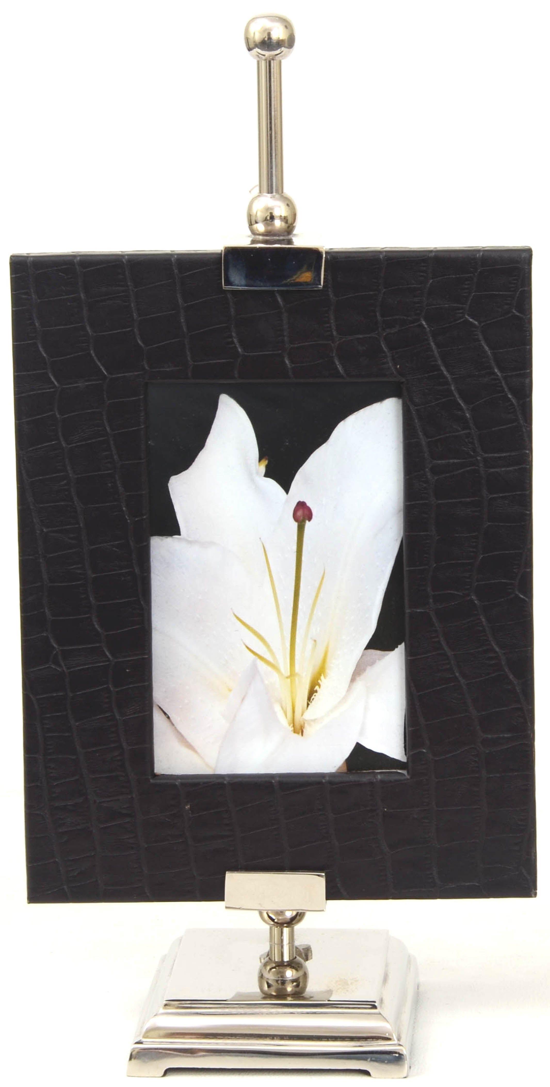 Black Leather Picture frame - Ouch Cart