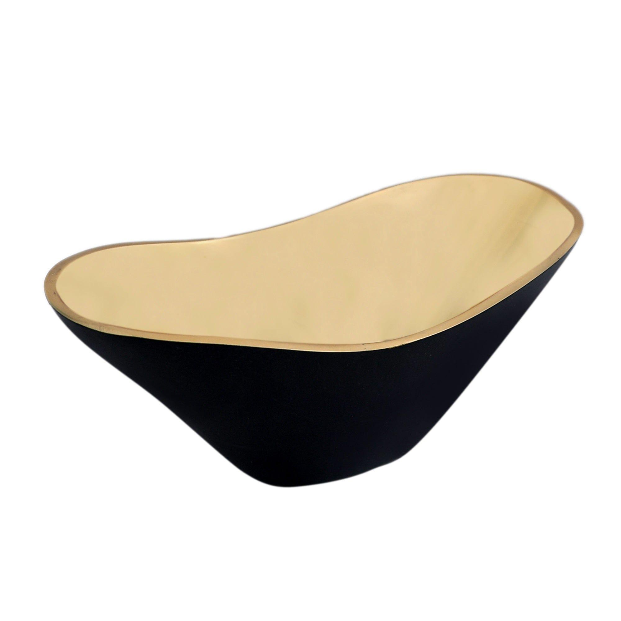 Opulent Oval Bowl Gold - Ouch Cart