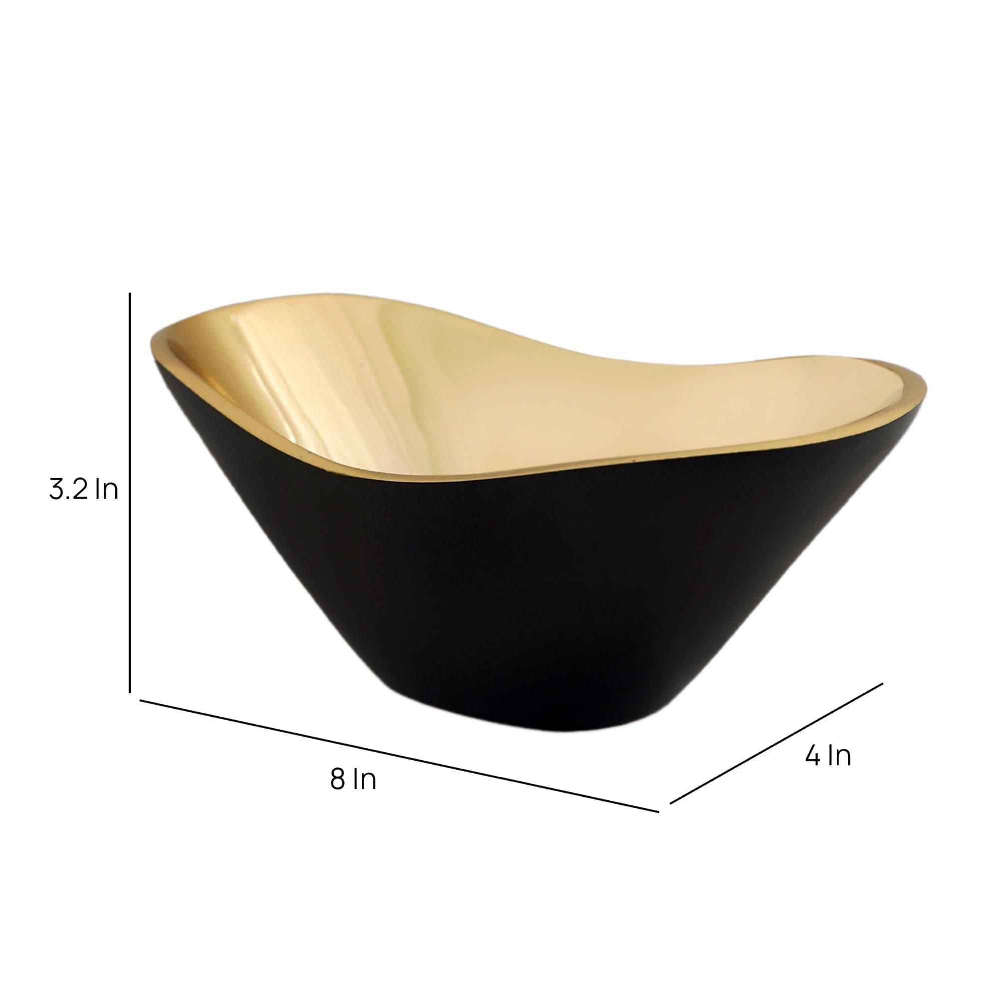 Opulent Oval Bowl Gold - Ouch Cart