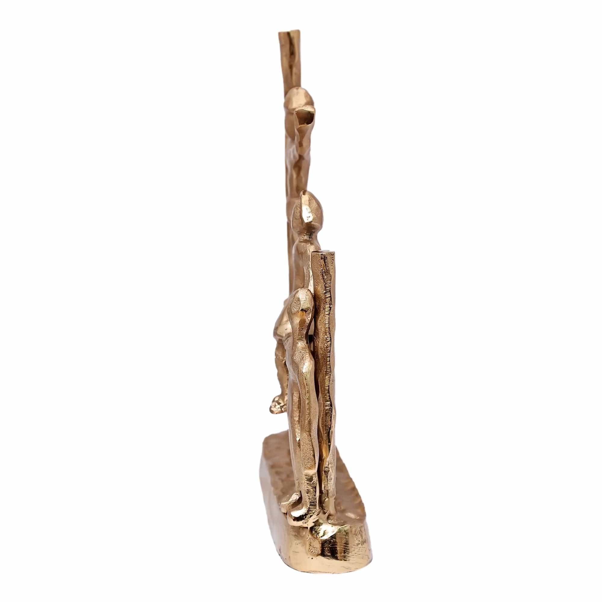 The Gutsy Trio Abstract Décor Gold - Ouch Cart