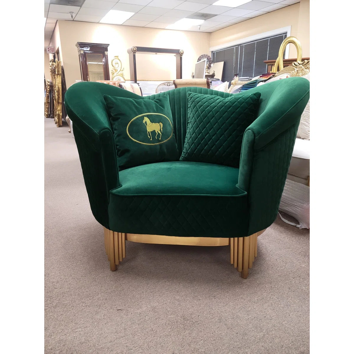 3 - Piece Velvet Living Room Set OUCHCART | LUXURY SOFA SET