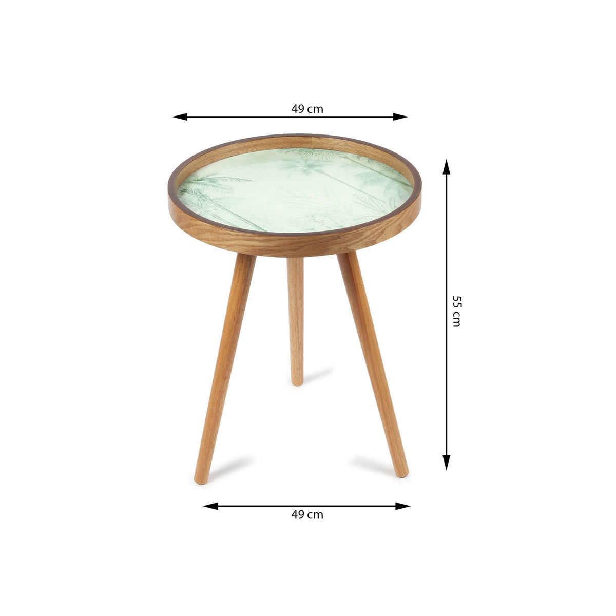 The Grove wood Table Set of 2 M.M.I. OVERSEAS