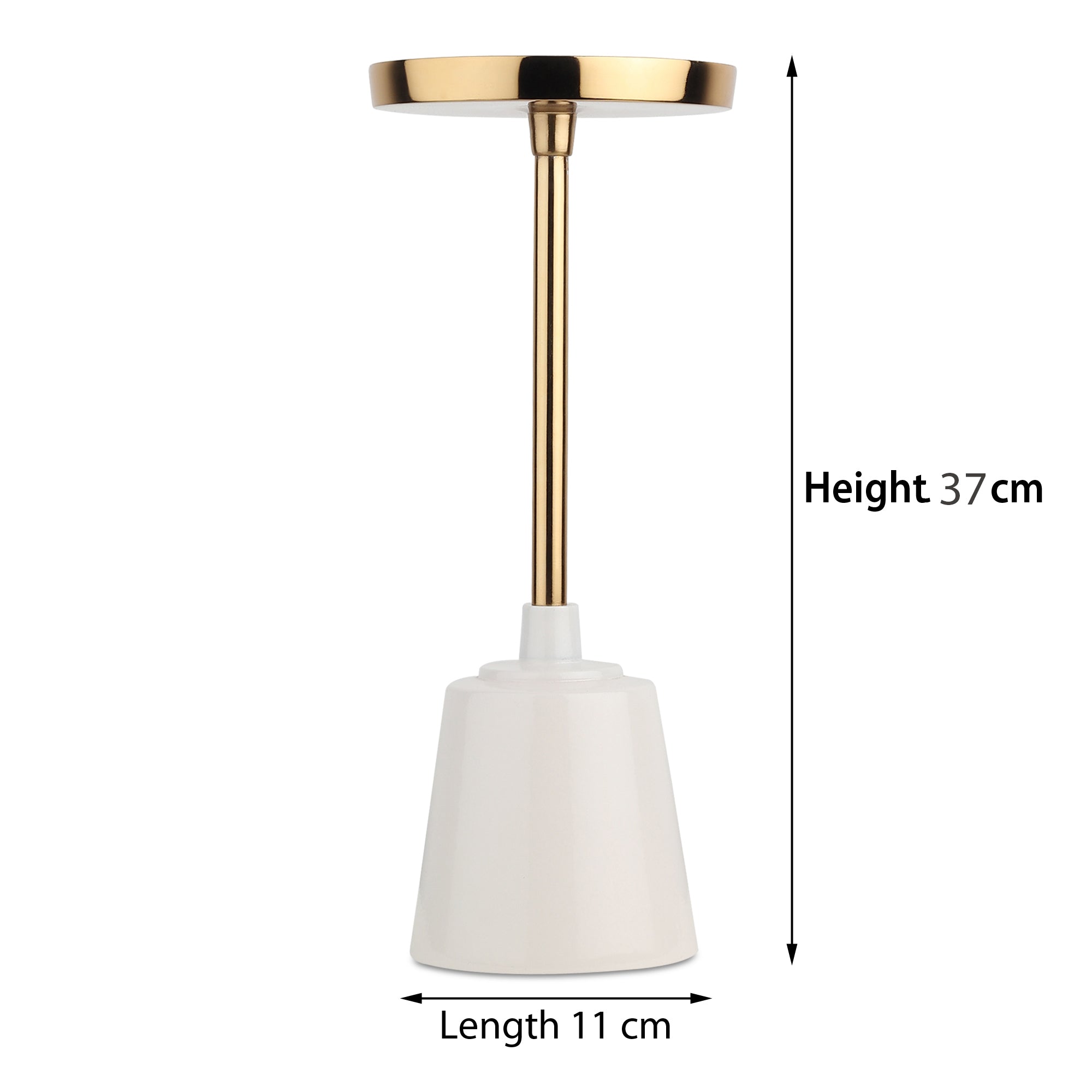 Altura Grande Gold Candle holder Tall