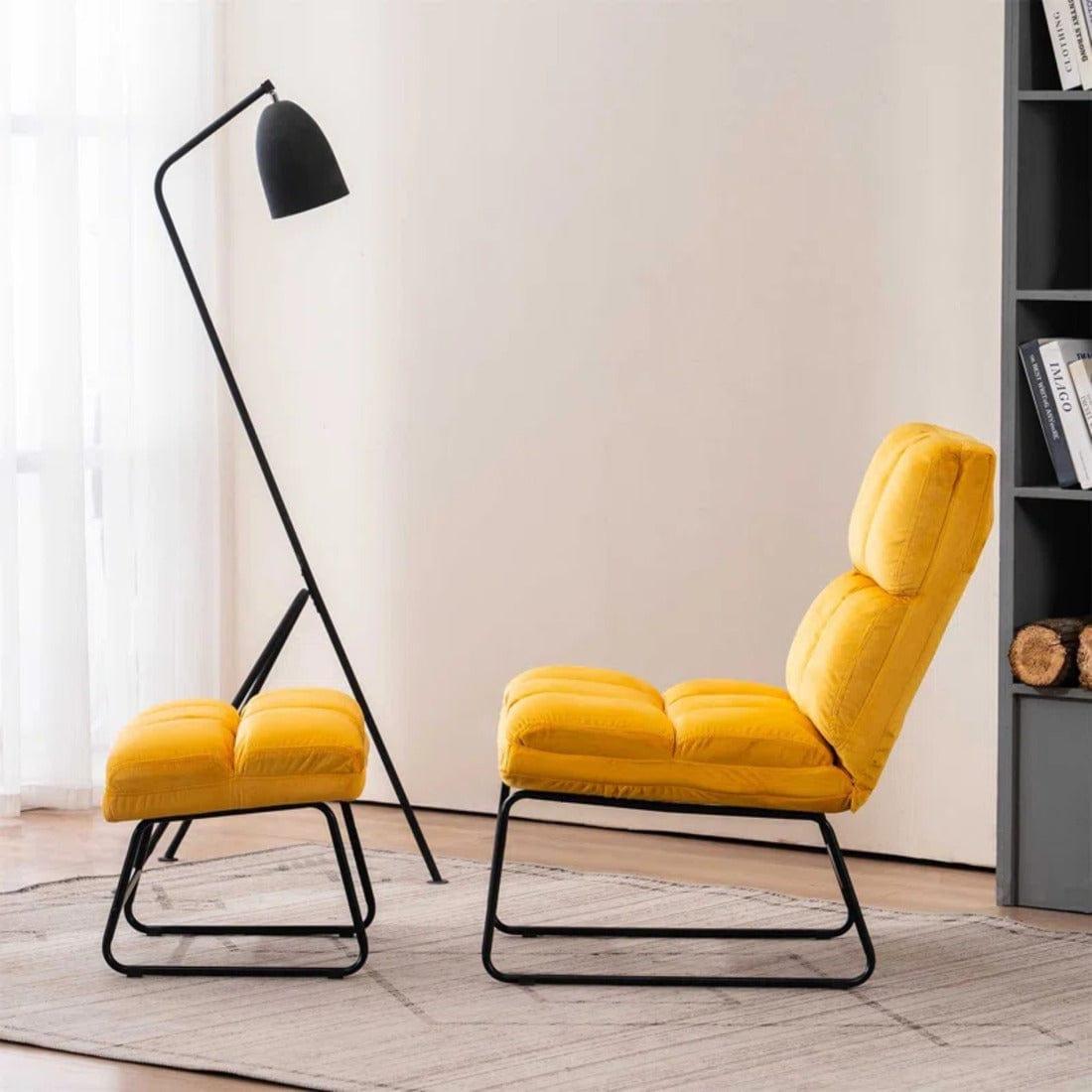 hiltonia chair with ottoman - Ouch Cart