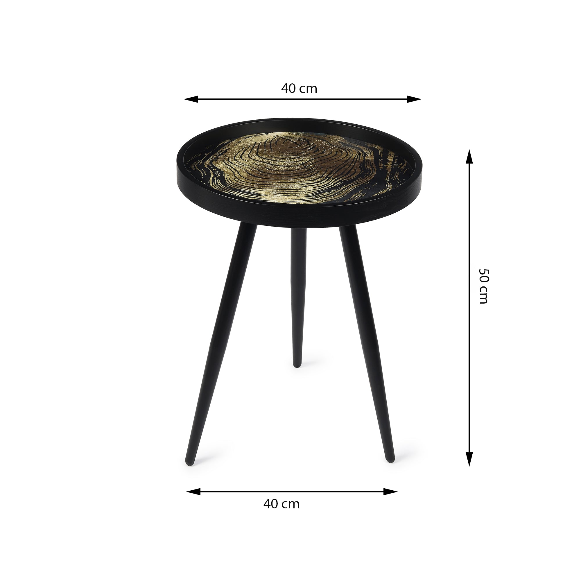 Oakveil Black Table Medium