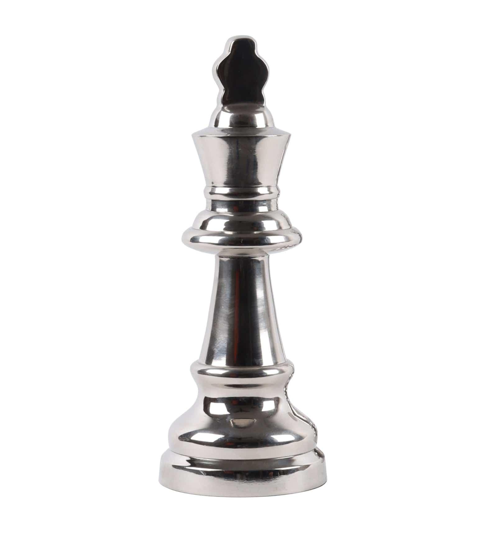 chess king queen nickel small - Ouch Cart