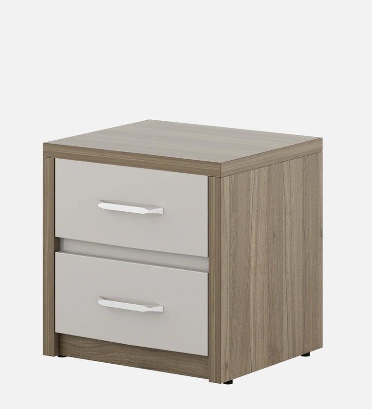 Nora Bedside Table in Lyon Walnut Finish - Ouch Cart