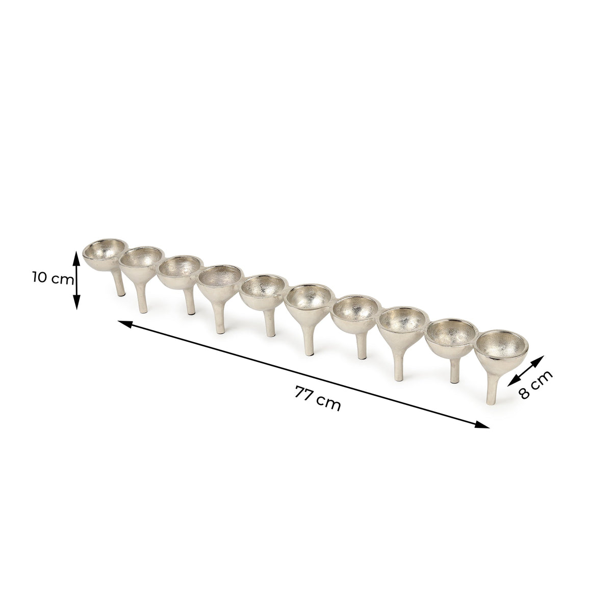 Rivera Candle & T-Light Holder – Set of 2 M.M.I. OVERSEAS