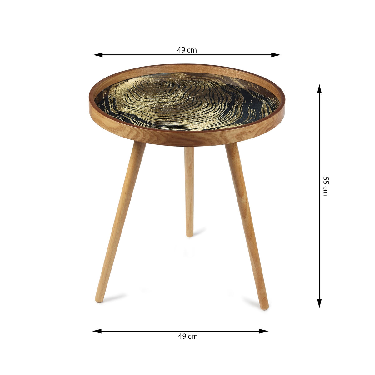 Oakveil Brown Table Set of 2 M.M.I. OVERSEAS
