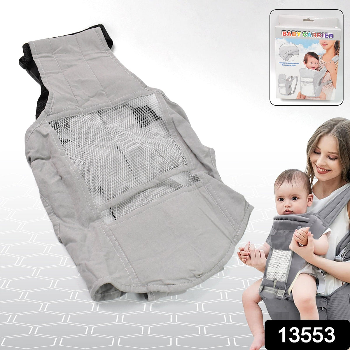 Ergonomic Baby Carrier Bag Baby Holder Carrier (1 Pc) Wukusy