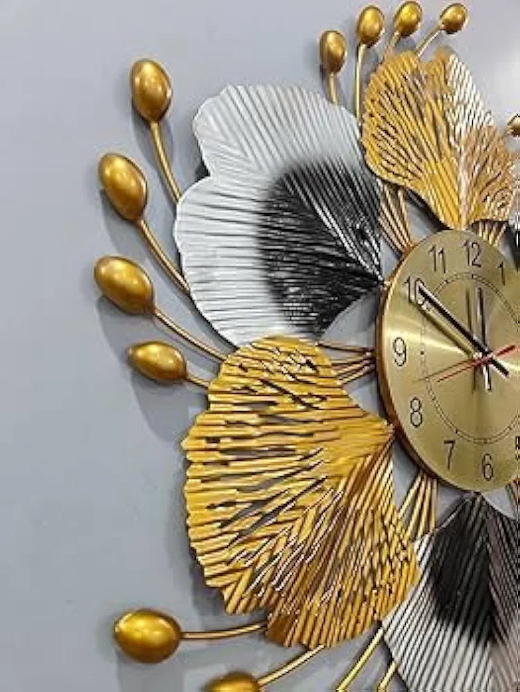 SHARP GOLDEN WALL ART Handmade One-of-a-kind original piece 6 Month Waranty Perfect for a moder n or coastal-themed room Adds a pop of color