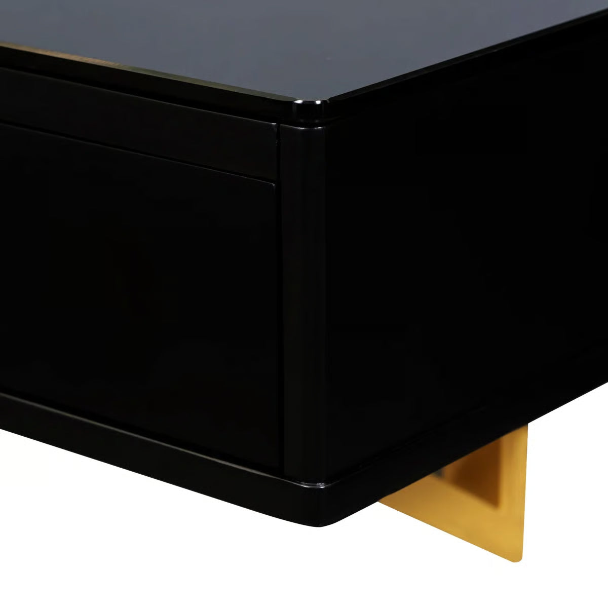 47 Inch Floating Shelf with Storage Drawer Contemporary Design