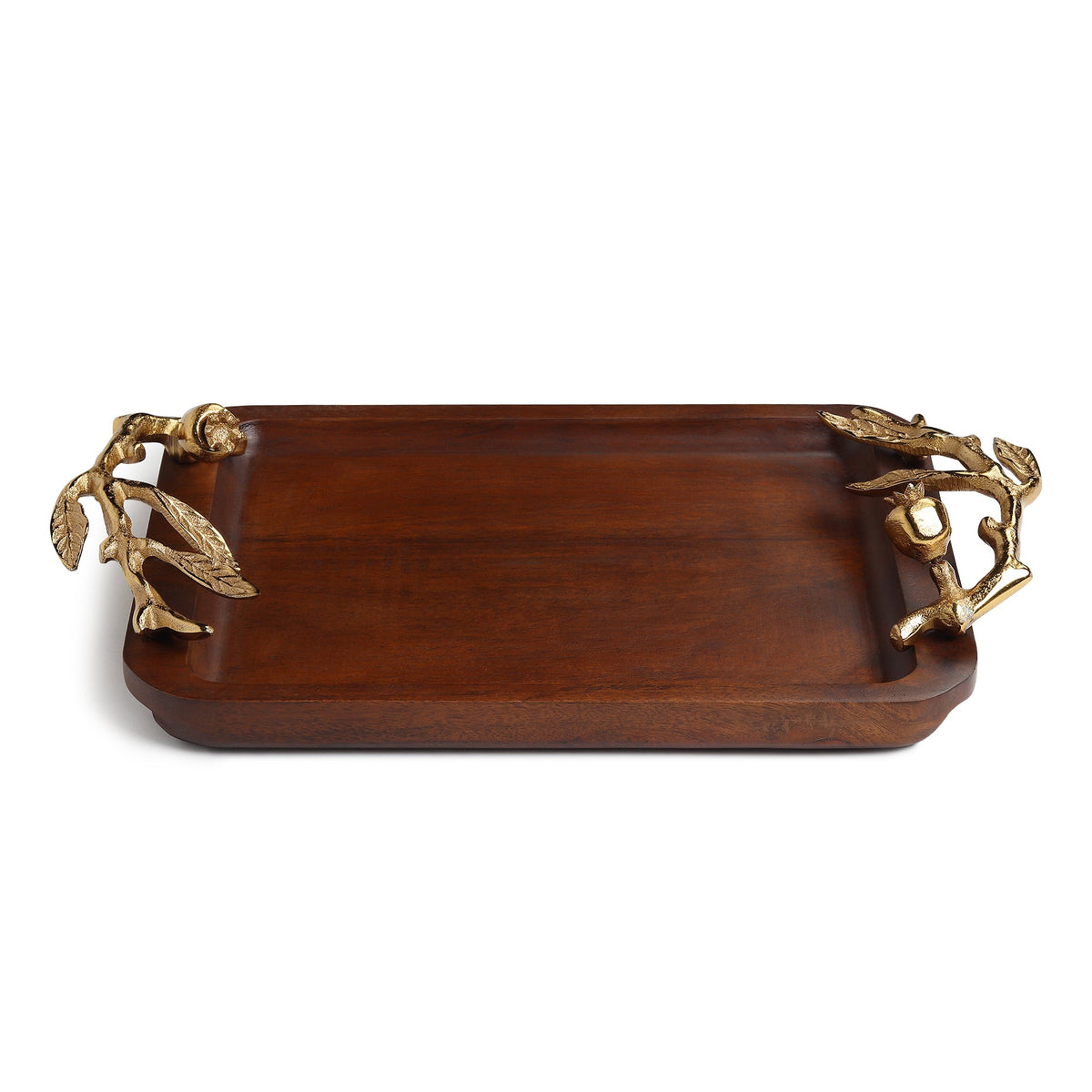 Pomegranate tray gold M.M.I. OVERSEAS