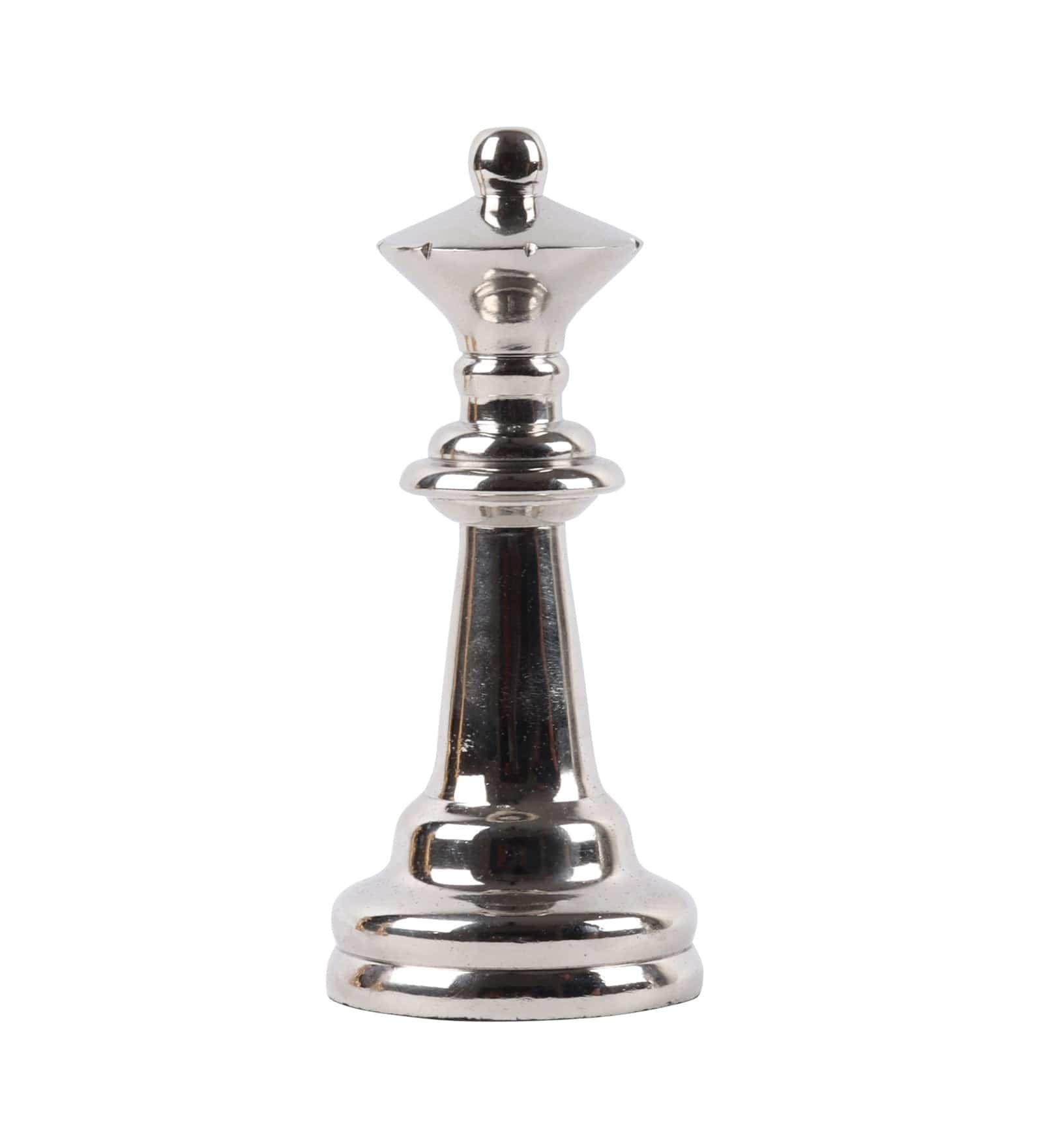 chess king queen nickel large - Ouch Cart