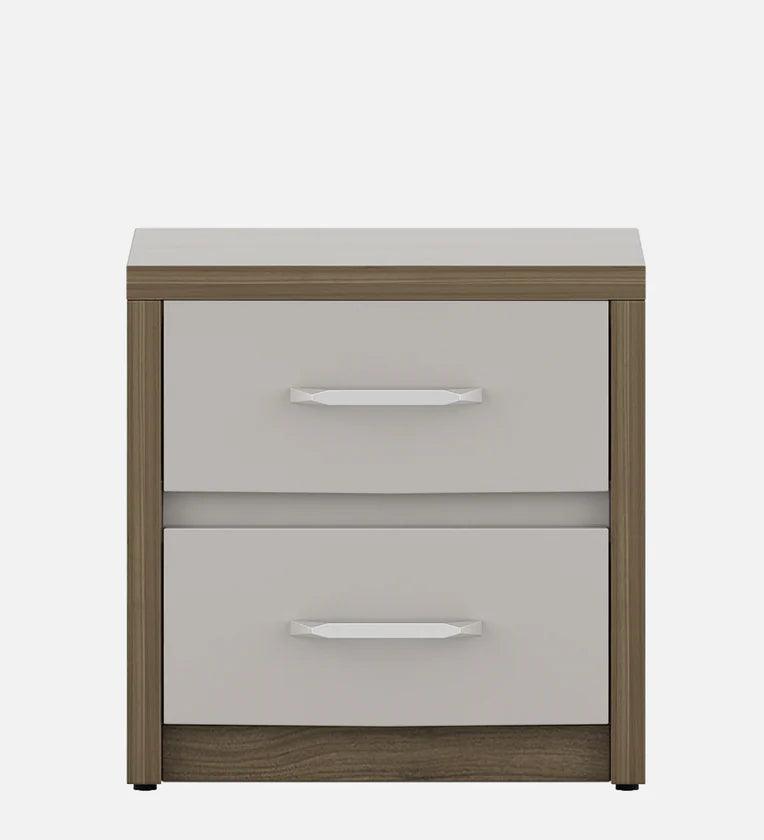 Nora Bedside Table in Lyon Walnut Finish - Ouch Cart