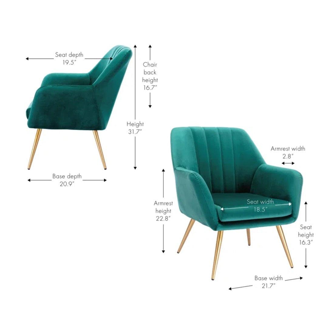 BRODIE ACCENT CHAIR - Ouch Cart